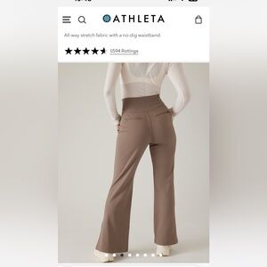NWT athleta venice flare pants